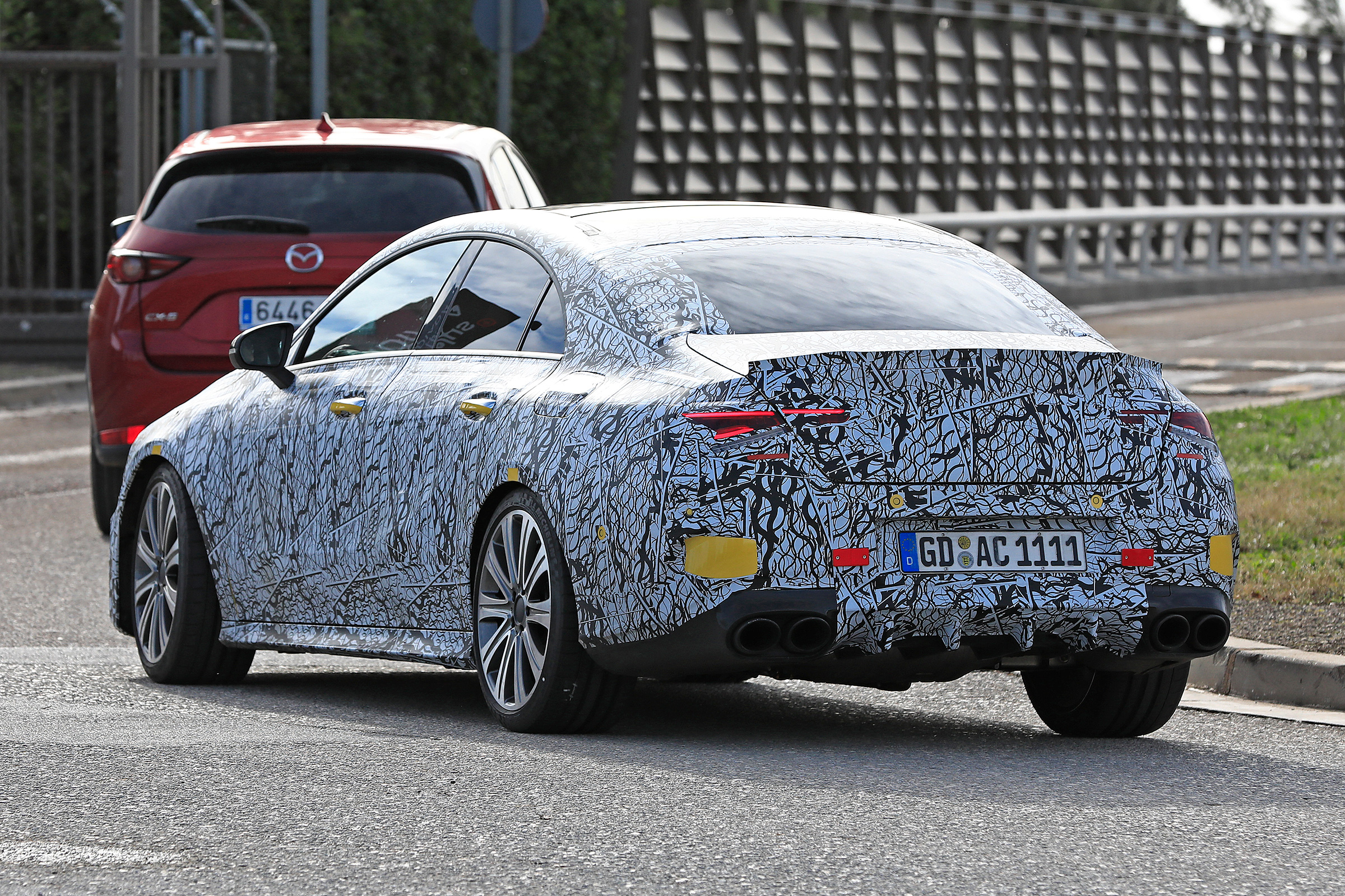 Mercedes-AMG CLA45 rear