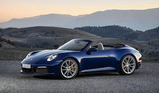 Porsche 911 Cabriolet 992 - front quarter