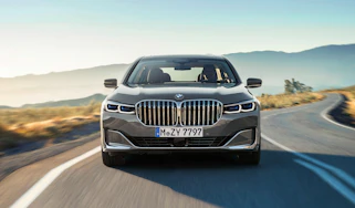 BMW 7-series header