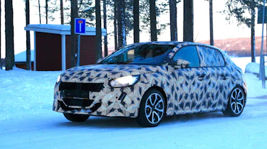 Peugeot 208 spied - front quarter