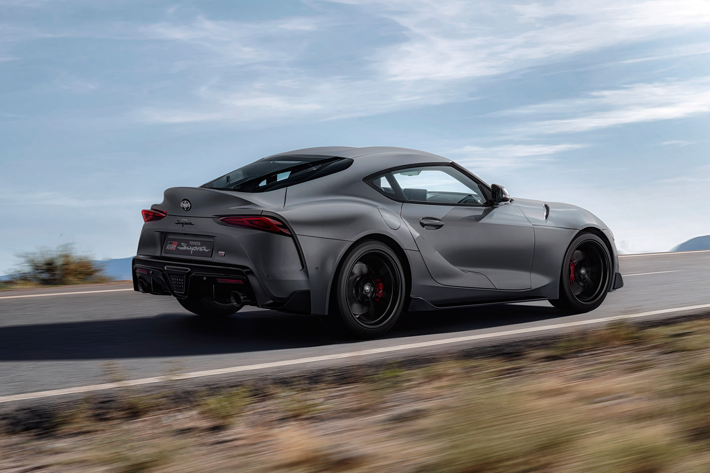 Toyota Supra - rear quarter