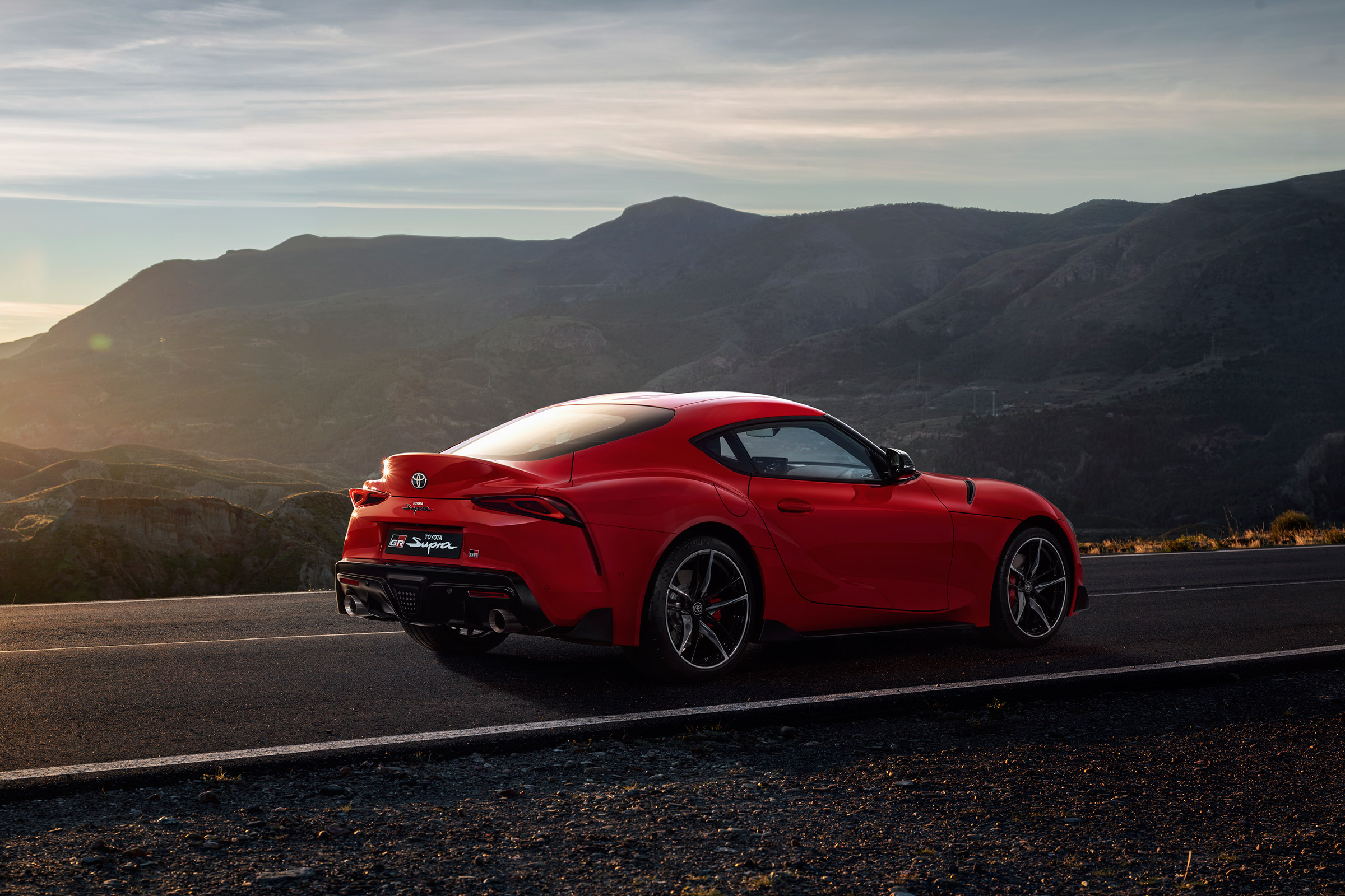Toyota Supra - rear quarter
