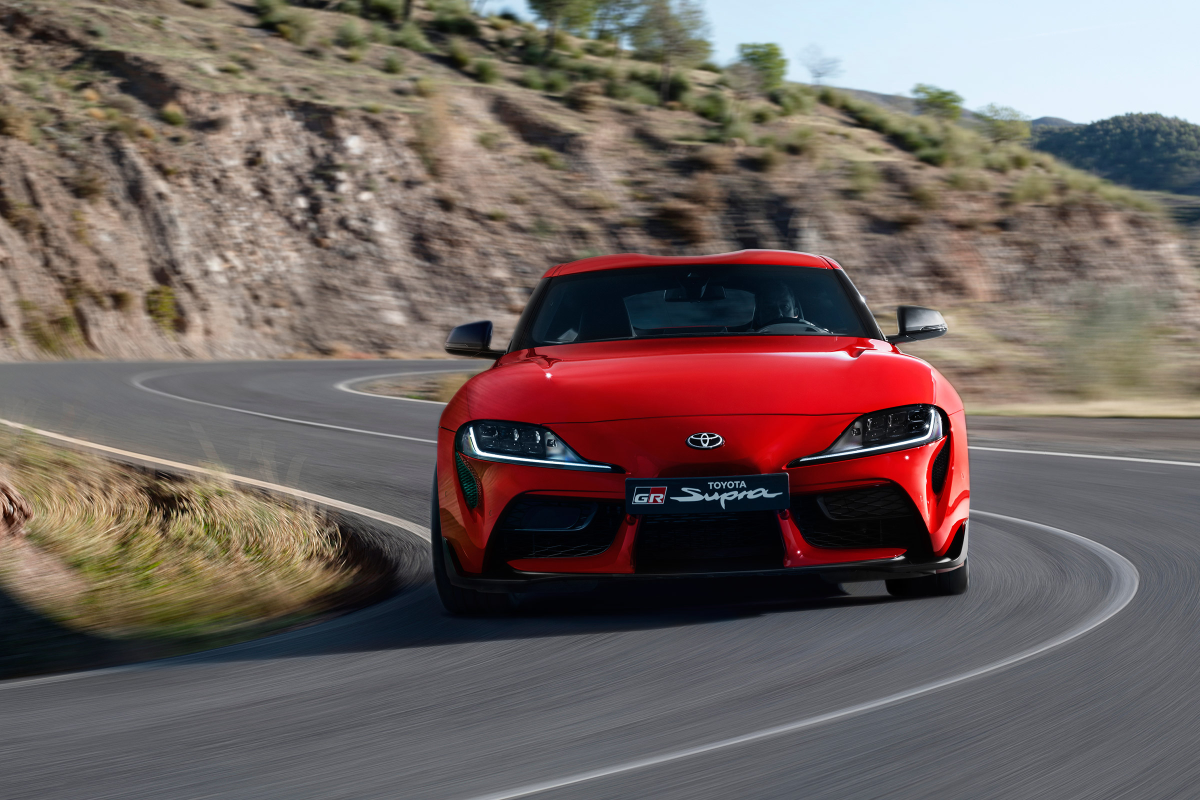 Toyota Supra - front