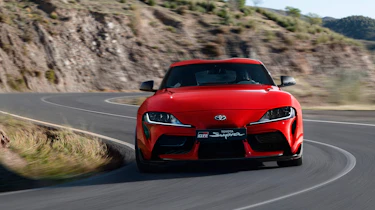 Toyota Supra - front