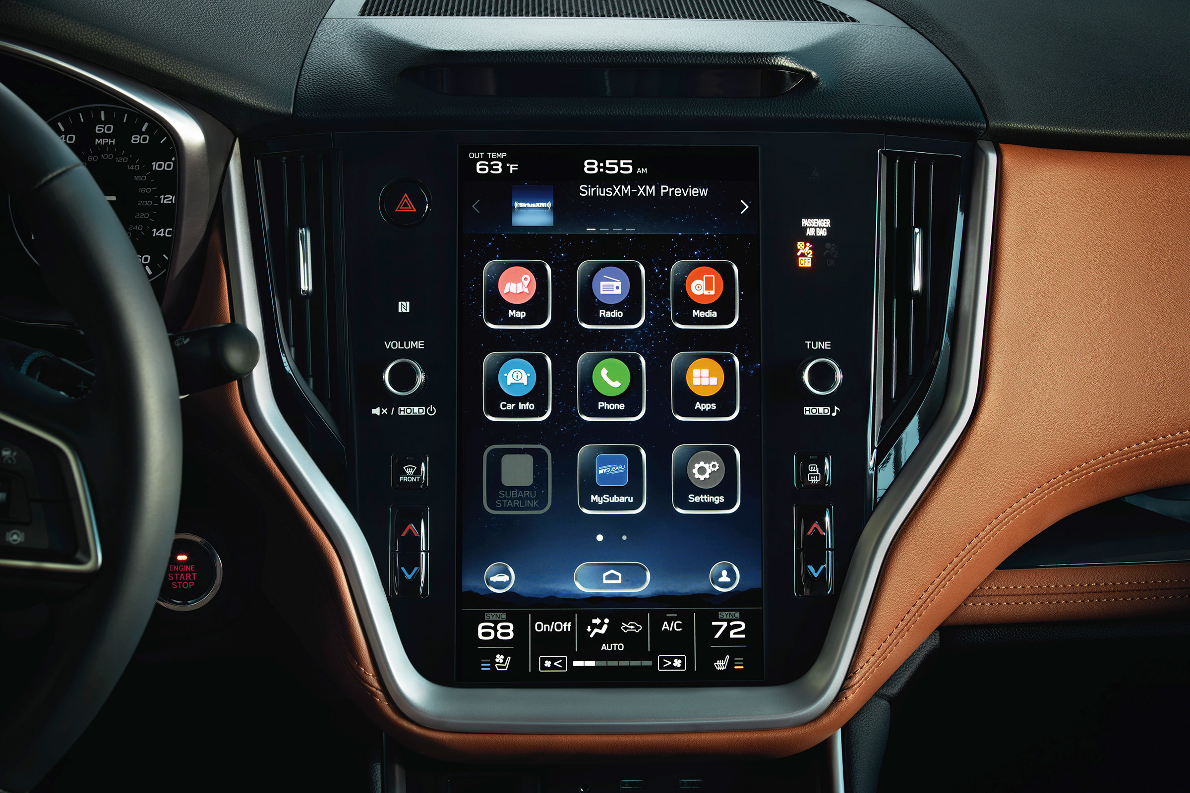 Subaru Legacy - dash