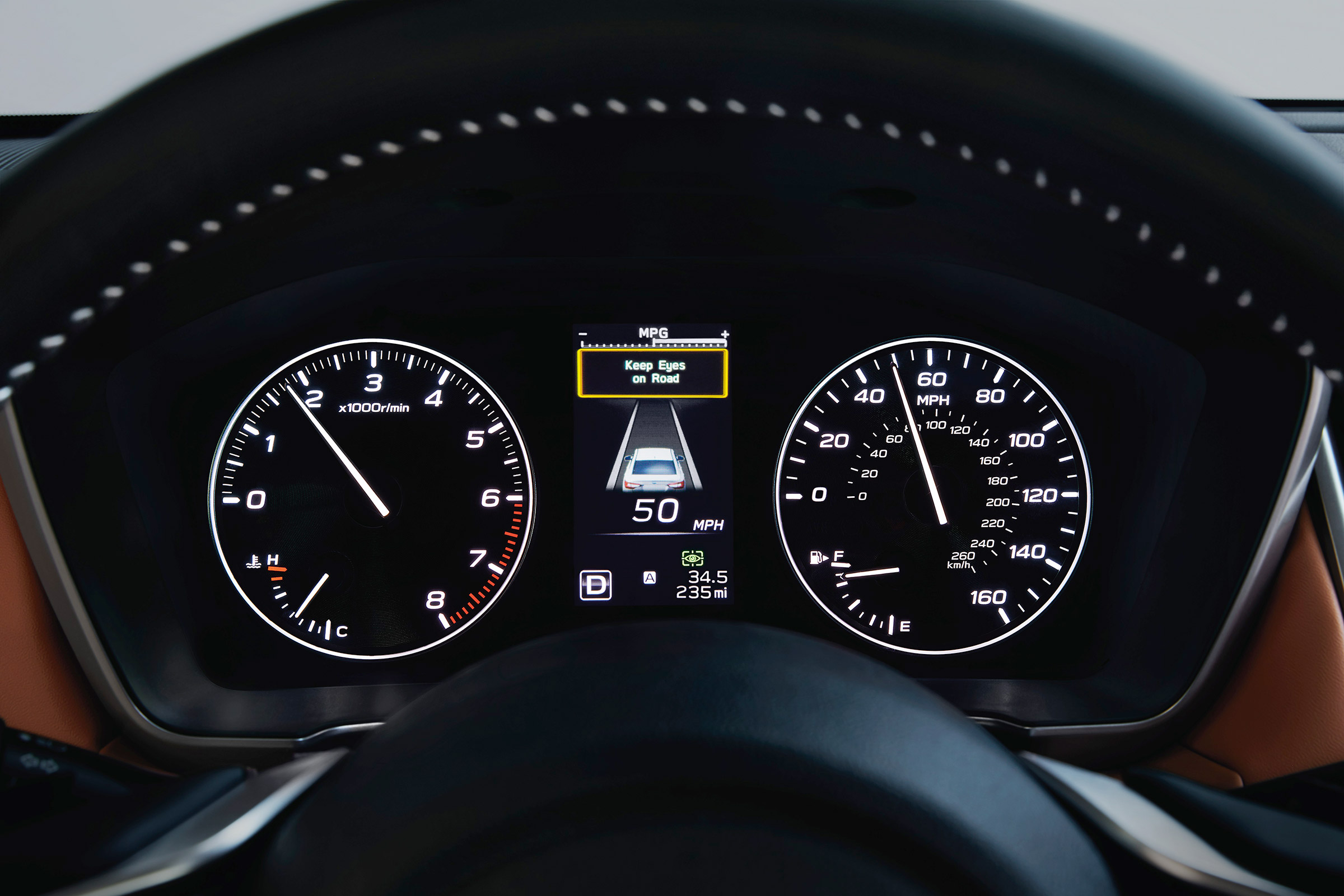 Subaru Legacy - dials