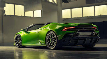 Lamborghini Huracan Evo Spyder - rear quarter
