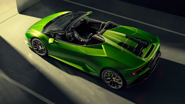 Lamborghini Huracan Evo Spyder - rear top