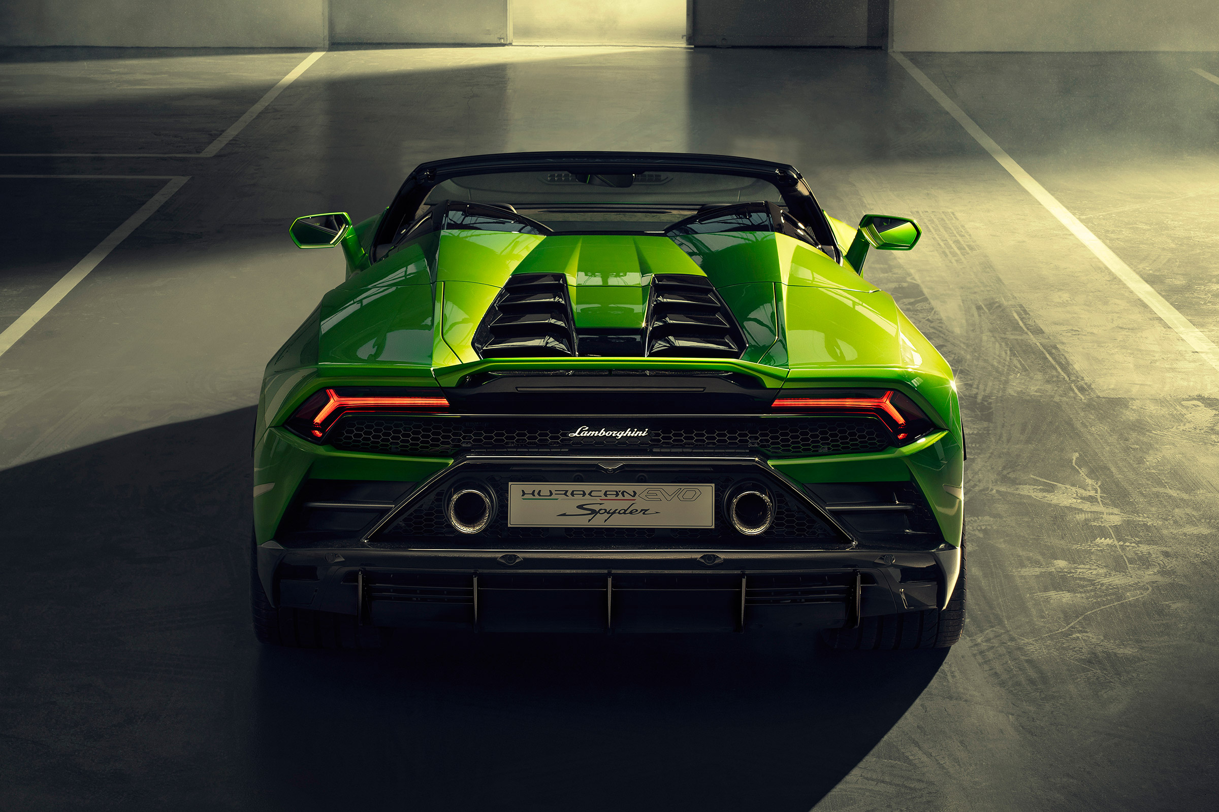Lamborghini Huracan Evo Spyder - rear