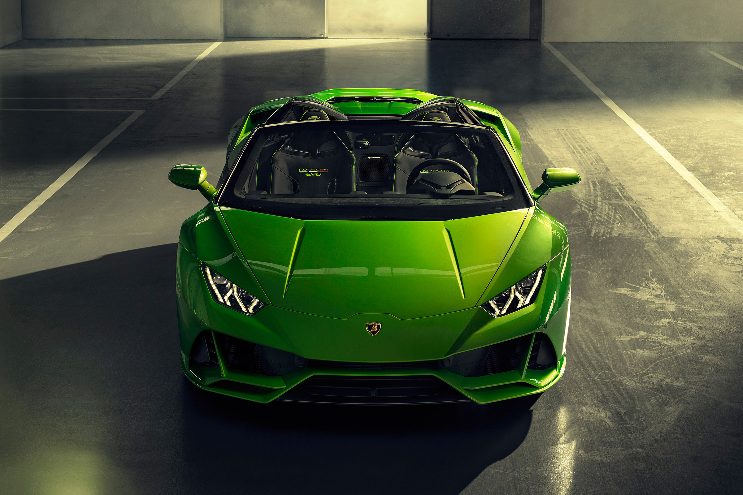 Lamborghini Huracan Evo Spyder - nose