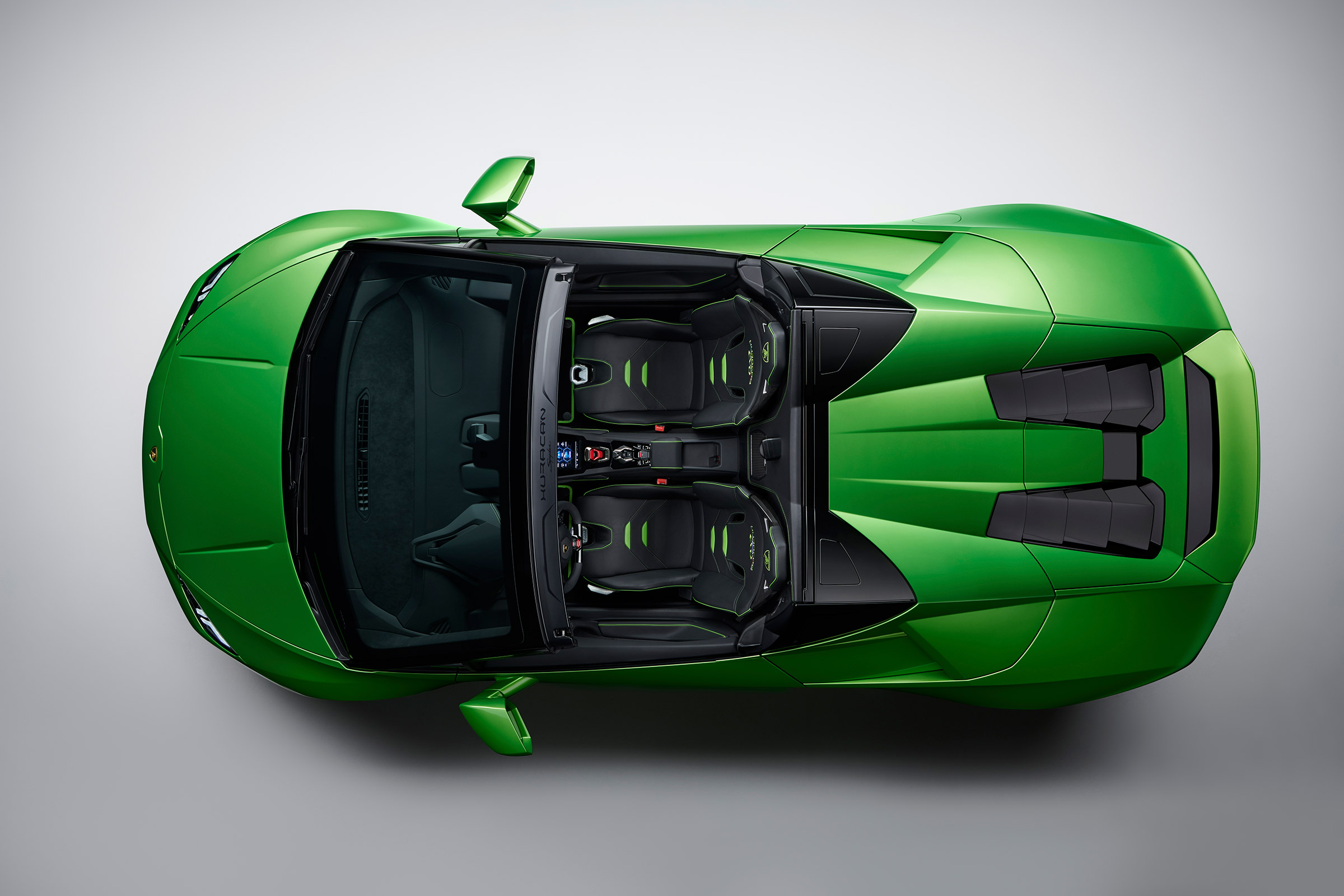 Lamborghini Huracan Evo Spyder - top