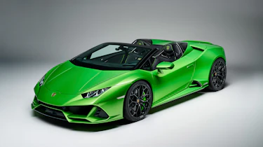 Lamborghini Huracan Evo Spyder - front quarter