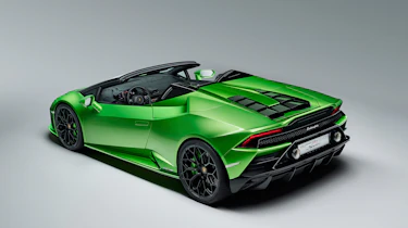 Lamborghini Huracan Evo Spyder - rear quarter