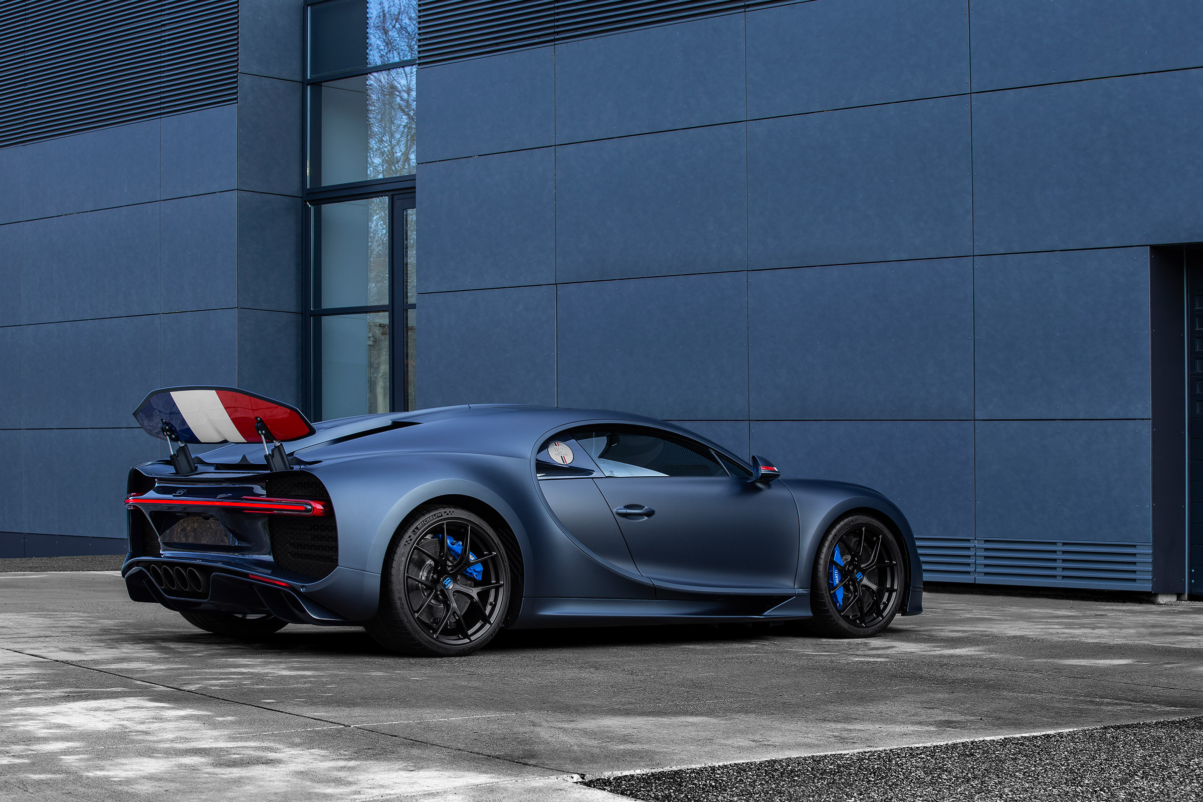 Bugatti Chiron 110 edition - rear quarter