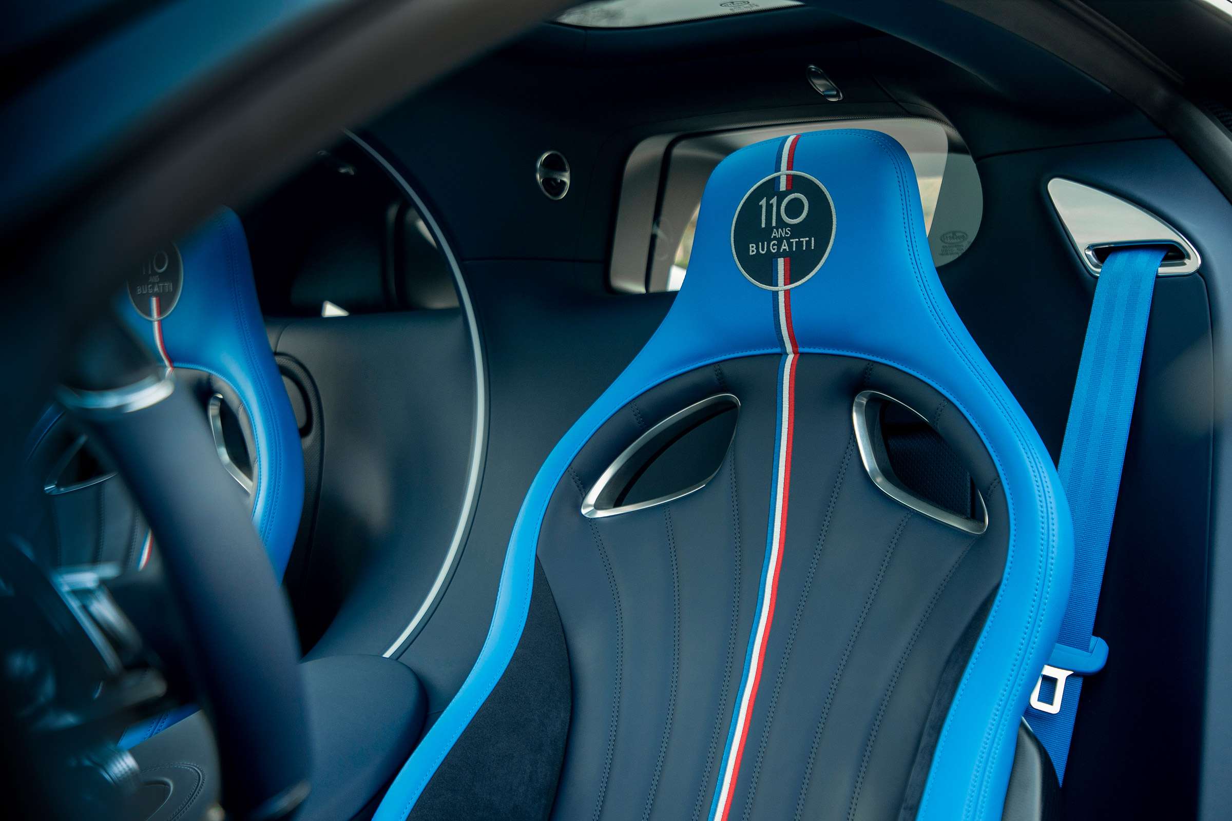 Bugatti Chiron 110 edition - seats