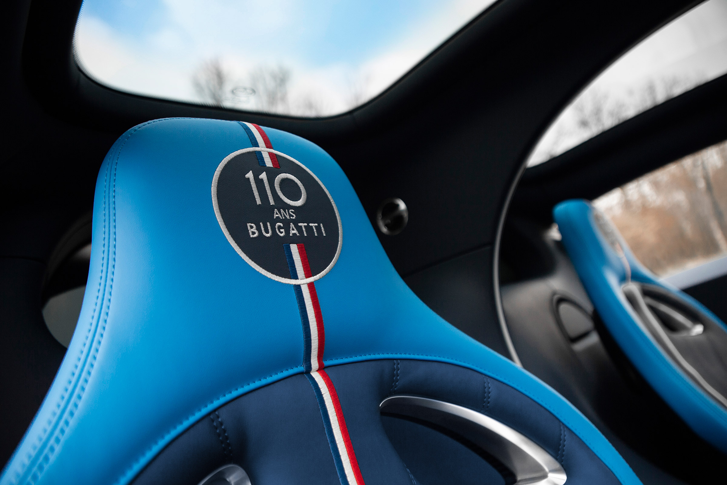 Bugatti Chiron 110 edition - seats