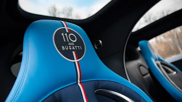 Bugatti Chiron 110 edition - seats