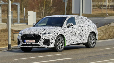 Audi RS Q3 Sportback spy - front quarter