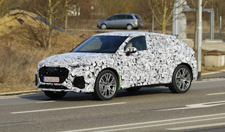 Audi RS Q3 Sportback spy - front