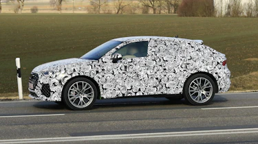 Audi RS Q3 Sportback spy - side