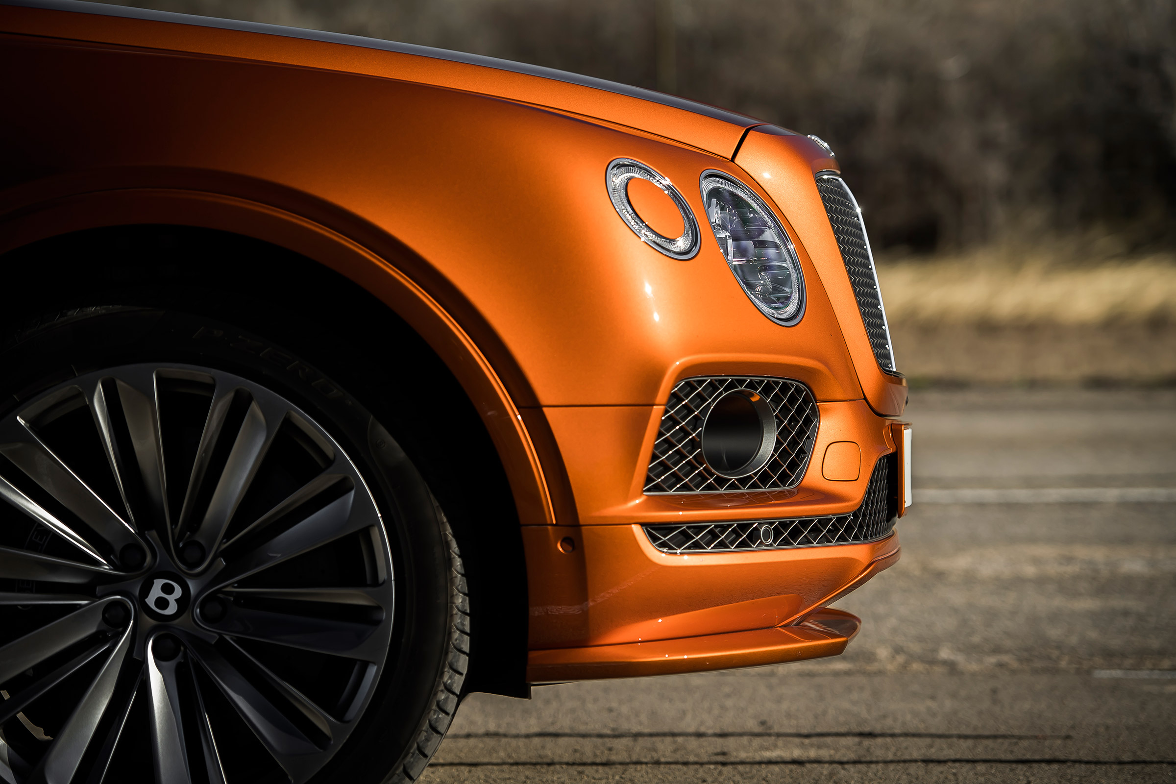 Bentley Bentayga Speed - nose