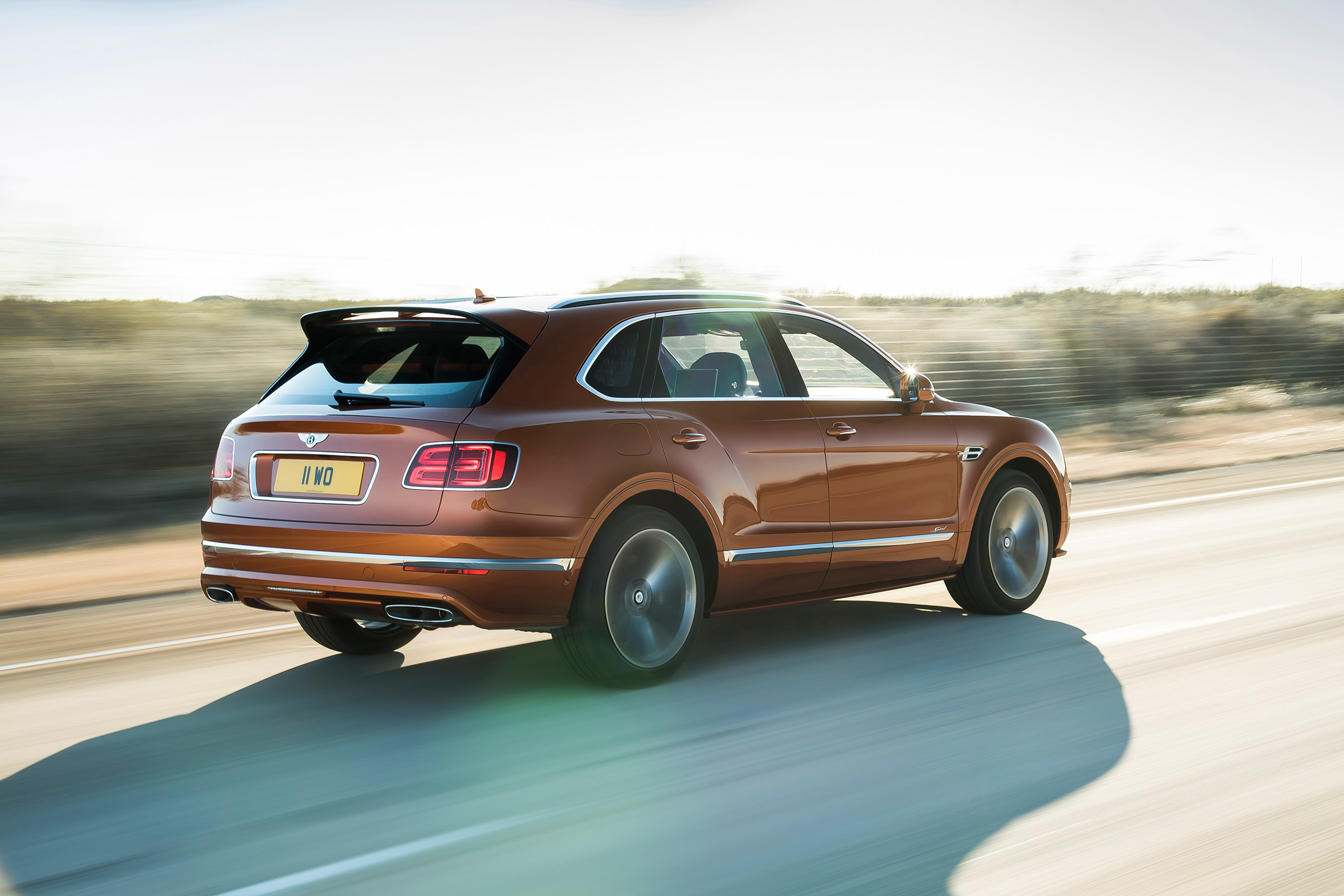 Bentley Bentayga Speed - rear quarter