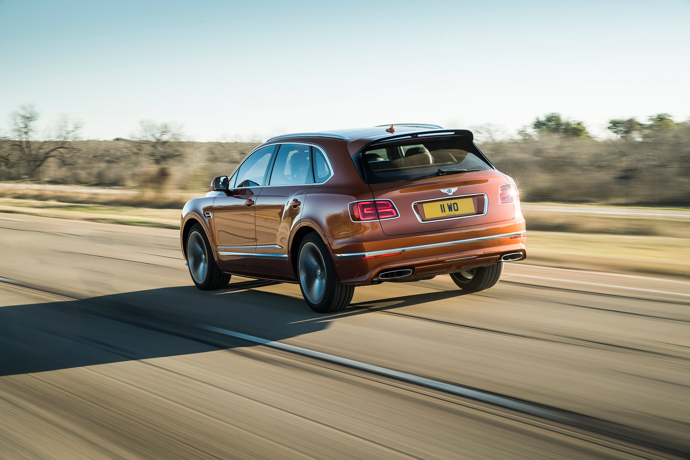 Bentley Bentayga Speed - rear tracking
