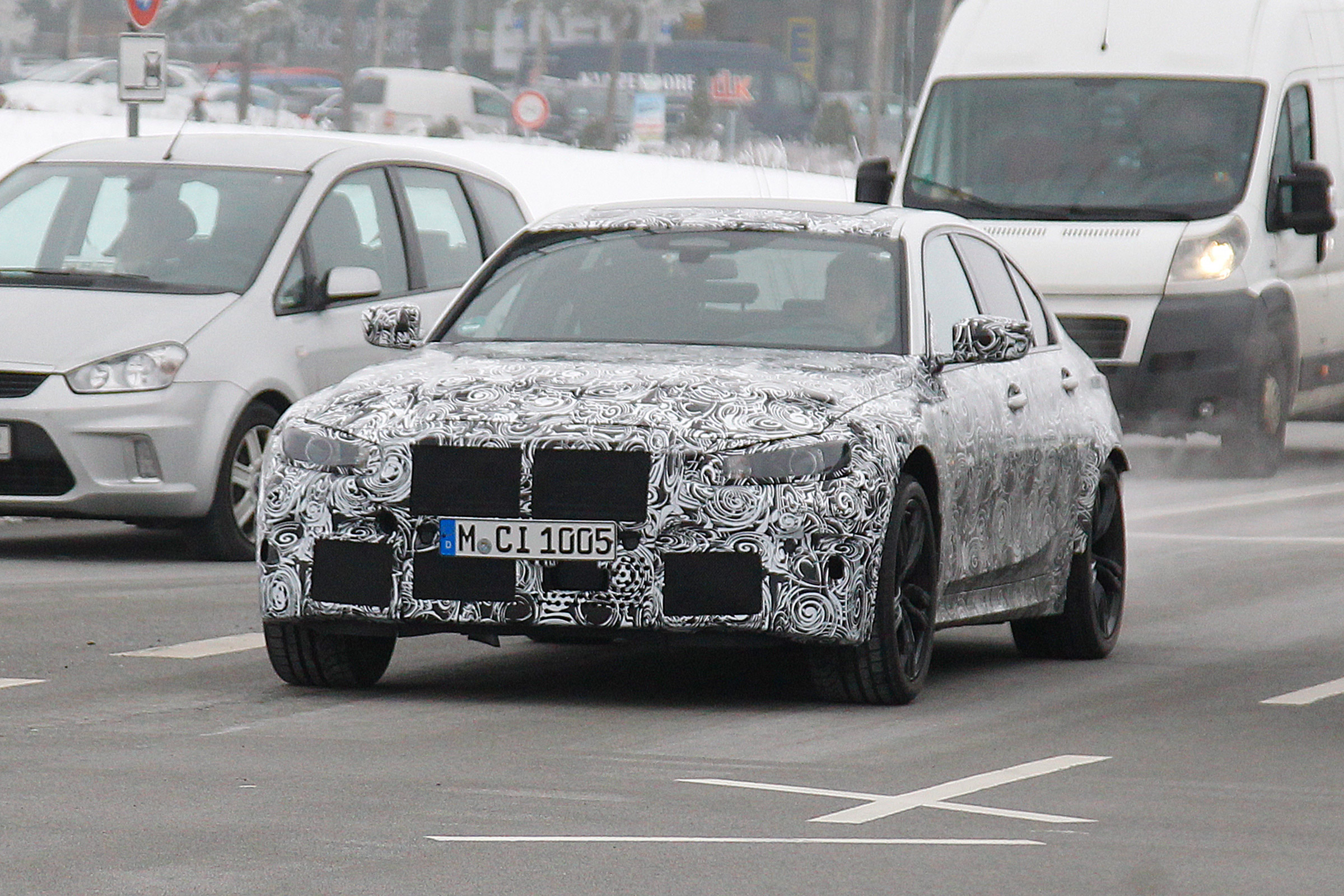 BMW M3 SPY - front
