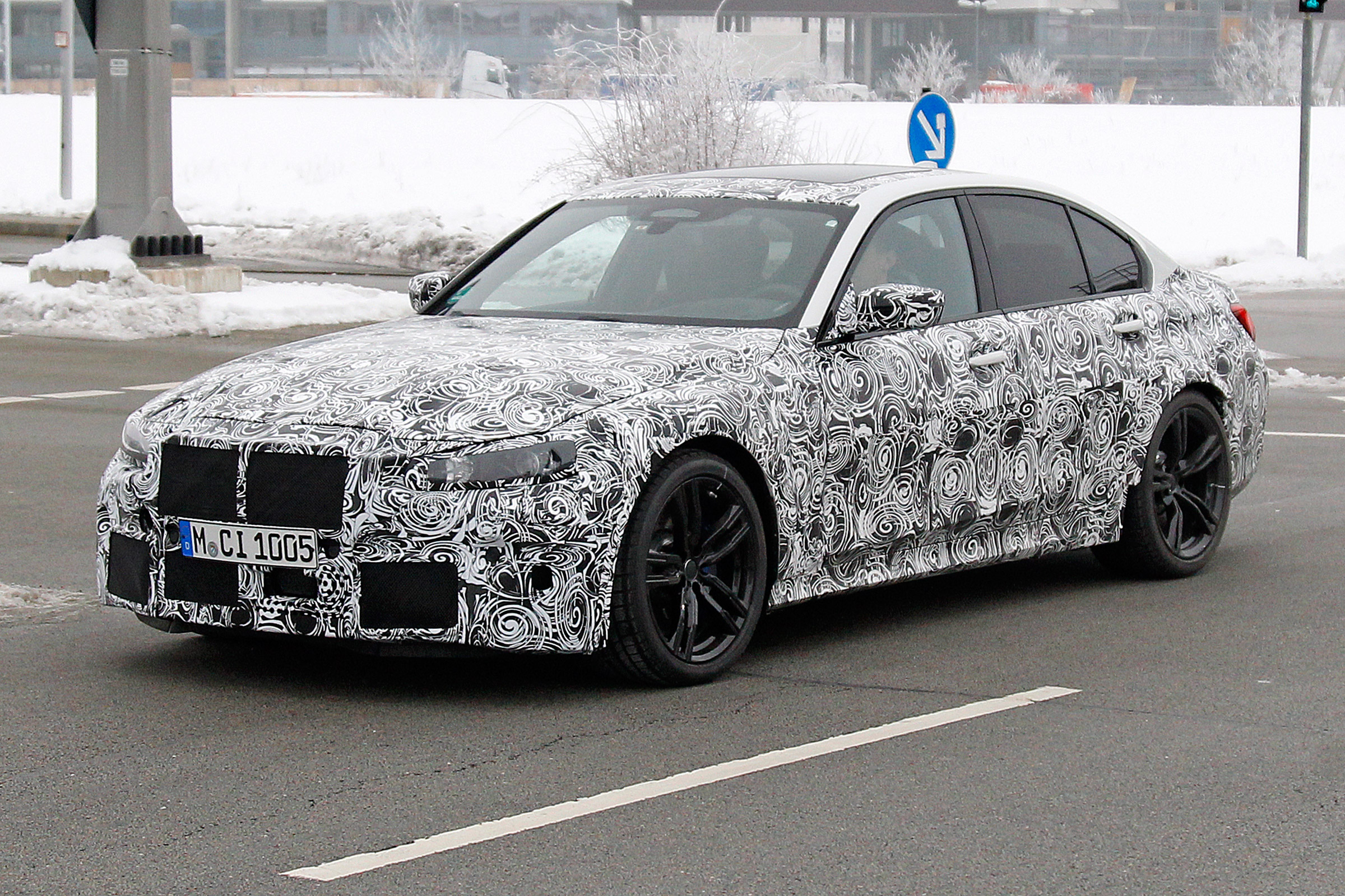 BMW M3 SPY - front quarter