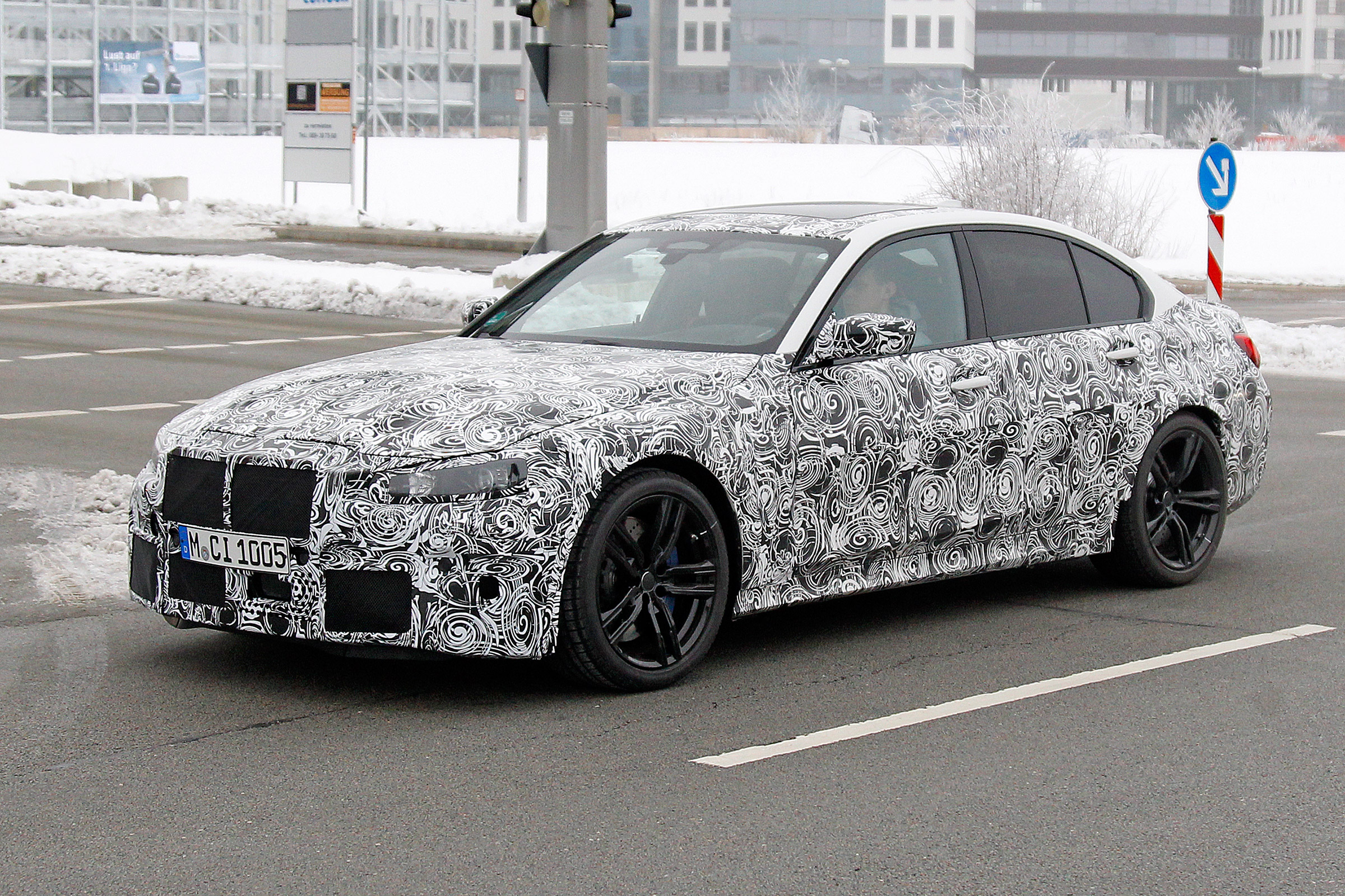 BMW M3 SPY - front quarter
