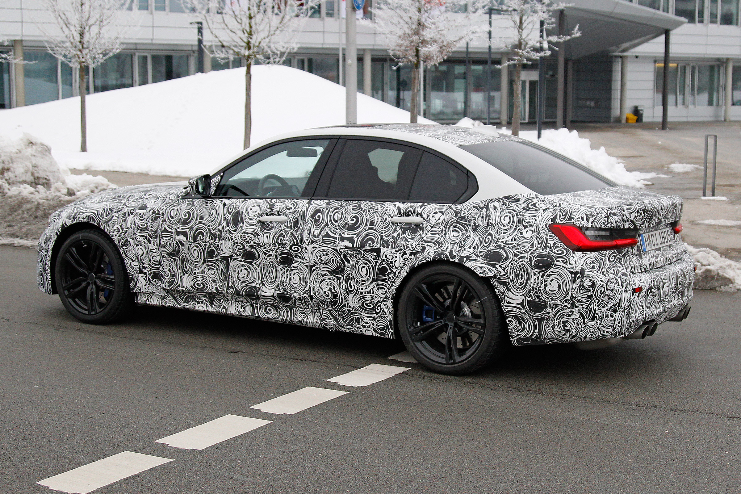 BMW M3 SPY - rear