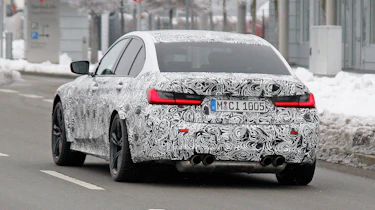 BMW M3 SPY - rear quarter