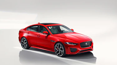 Jaguar XE facelift - front quarter
