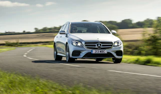 Mercedes E400d Estate review - front