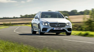 Mercedes E400d Estate review - front