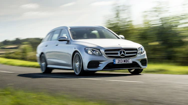 Mercedes E400d Estate review - front quarter