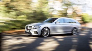Mercedes E400d Estate review - side