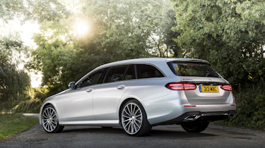 Mercedes E400d Estate review - rear quarter