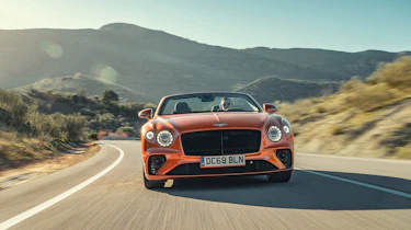Bentley Continental GT Convertible drive - front
