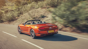 Bentley Continental GT Convertible drive - rear quarter