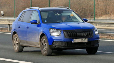 Skoda Kamiq spied