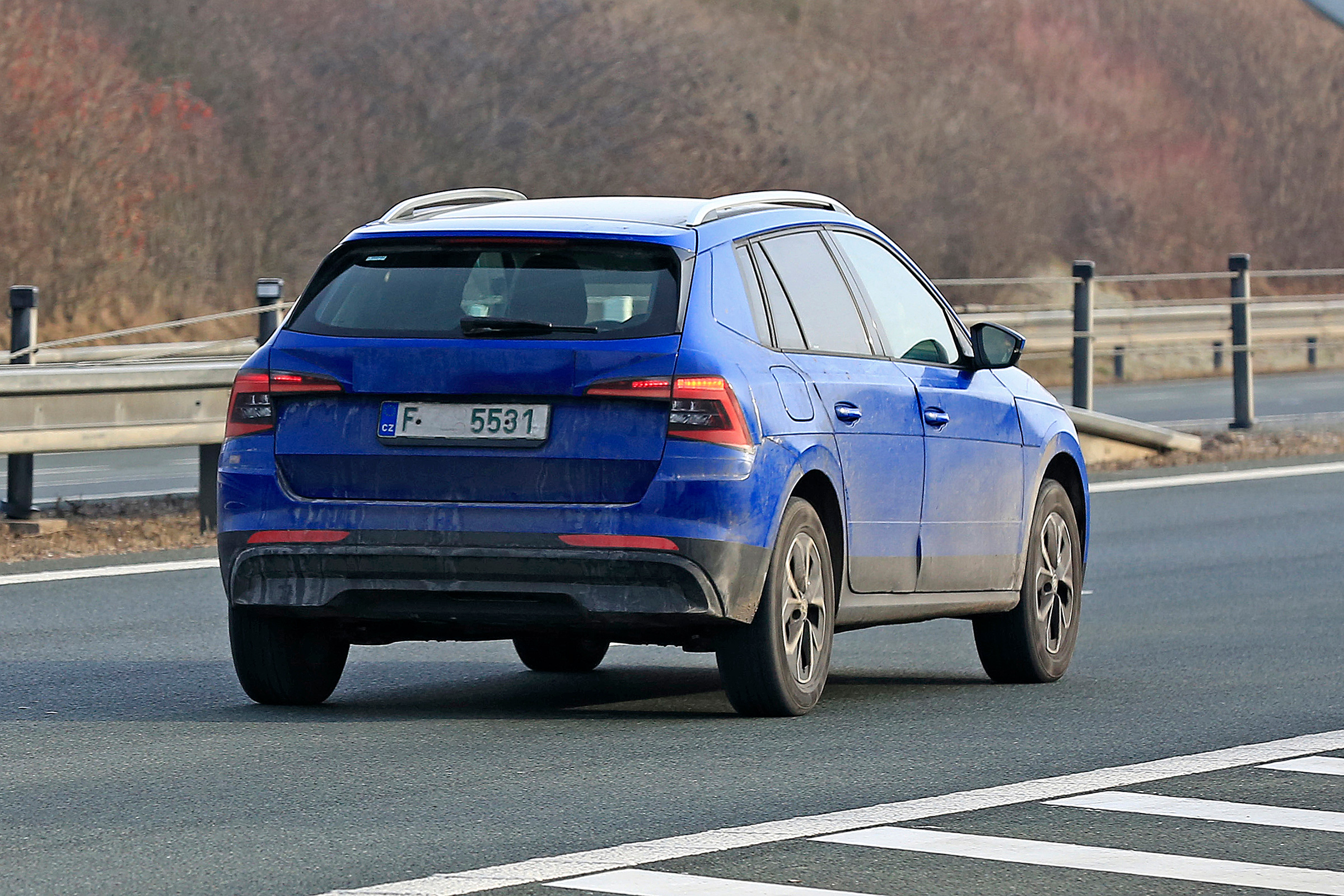 Skoda Kamiq spied