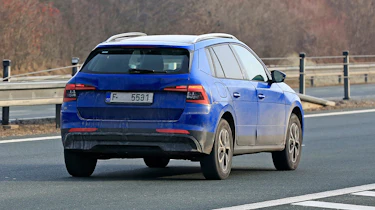 Skoda Kamiq spied
