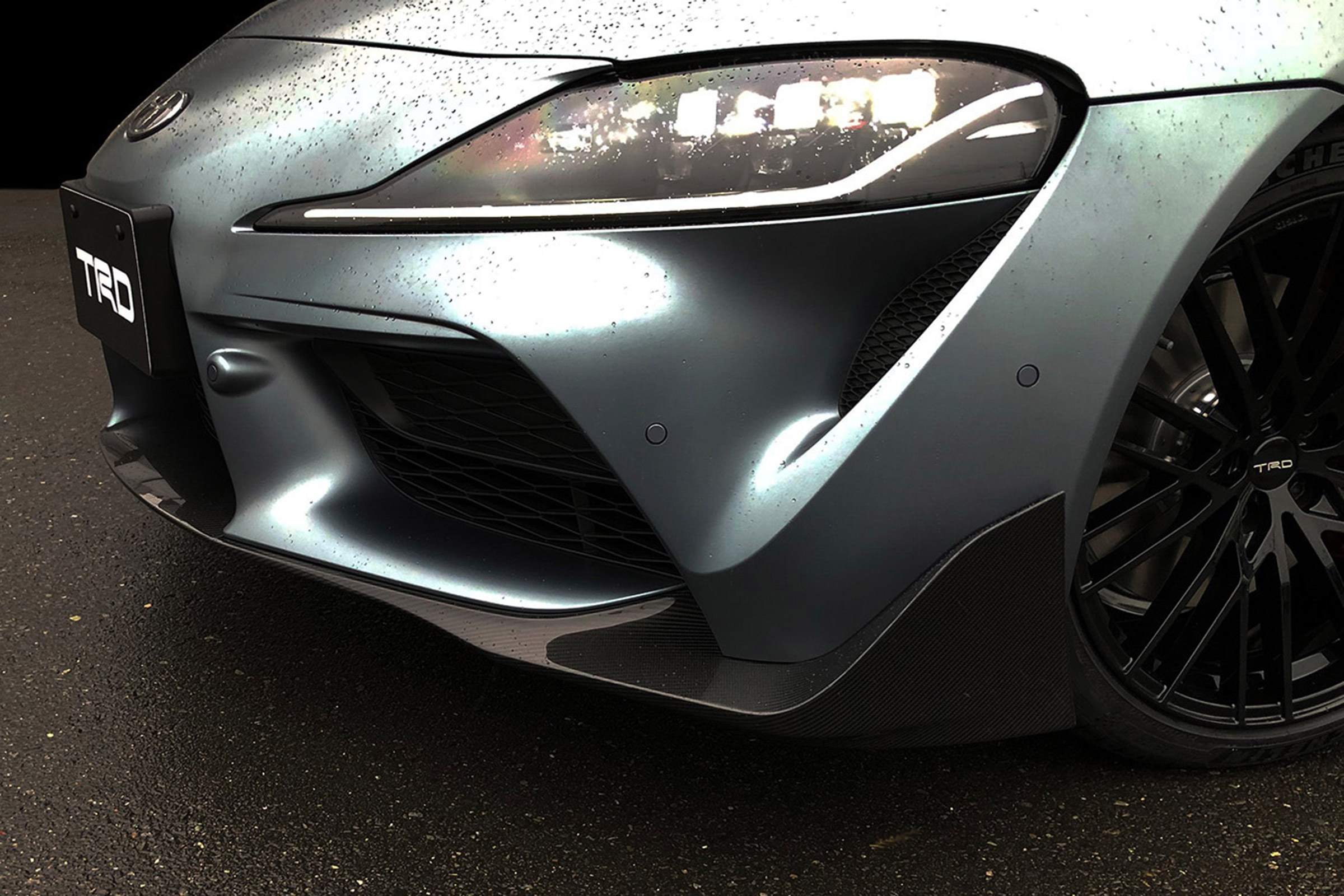Toyota Supra TRD parts - headlights