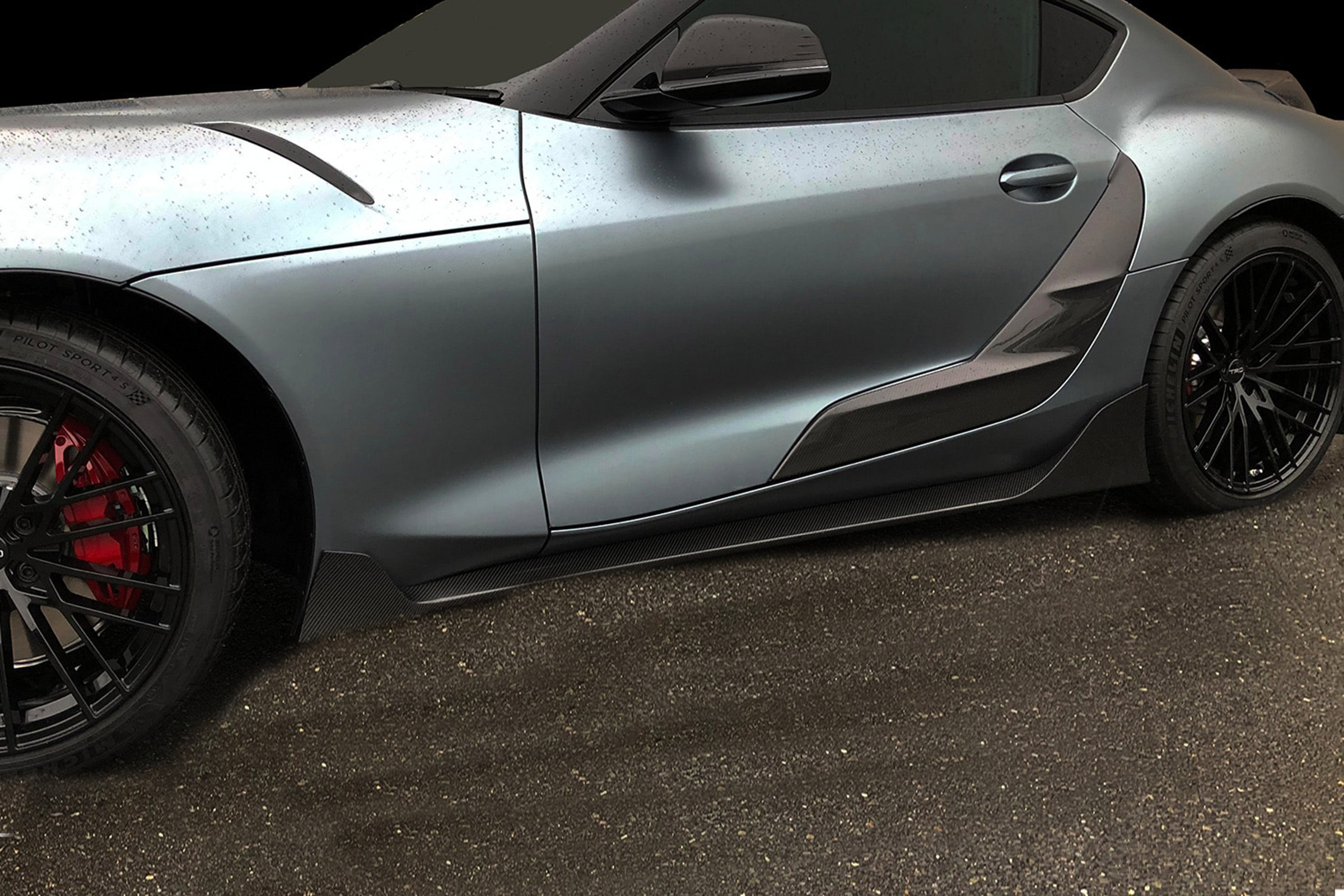 Toyota Supra TRD parts - skirt