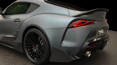 Toyota Supra TRD parts - rear quarter