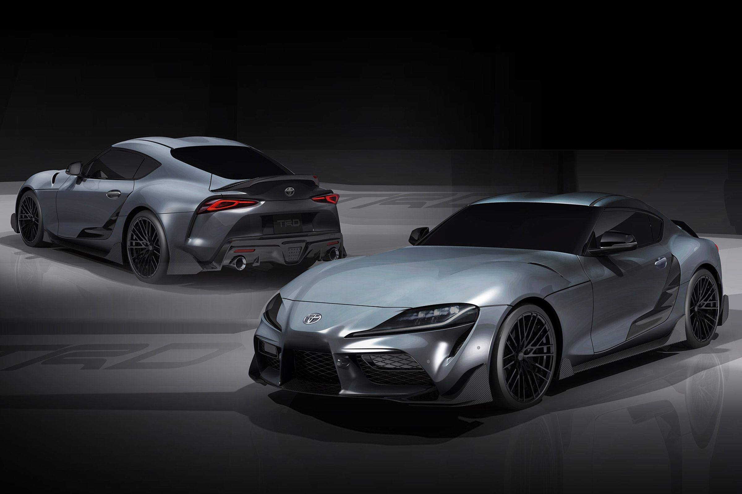 Toyota Supra TRD parts - nose