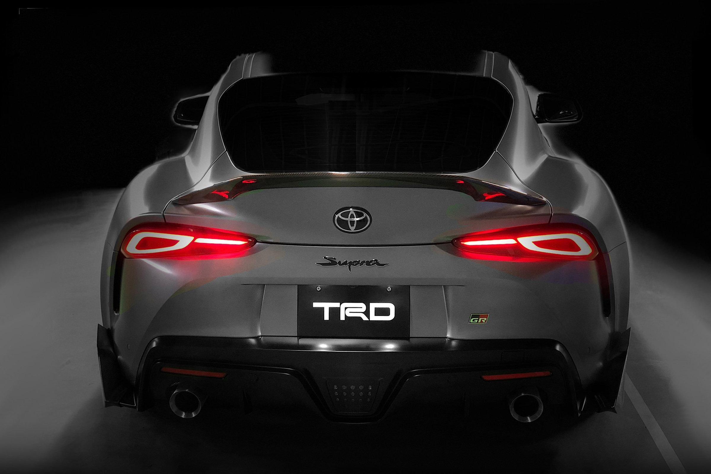 Toyota Supra TRD parts - tail