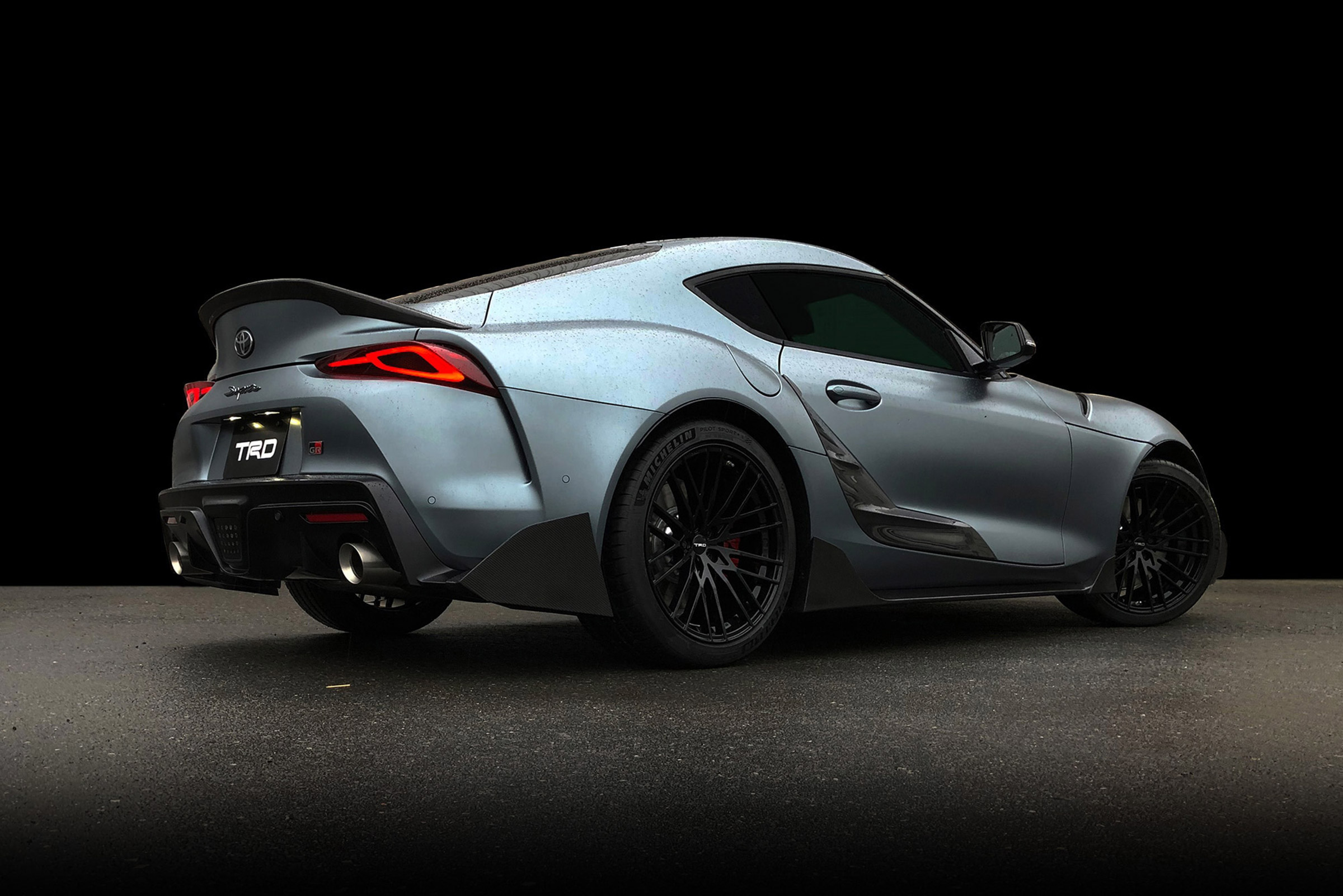 Toyota Supra TRD parts - rear quarter
