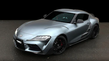Toyota Supra TRD parts - front quarter